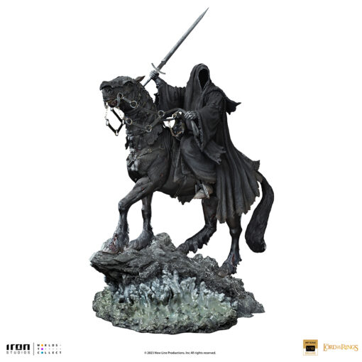 NAZGUL ON HORSE Deluxe Art Scale 1/10 LOTR By Iron studios - Image 20