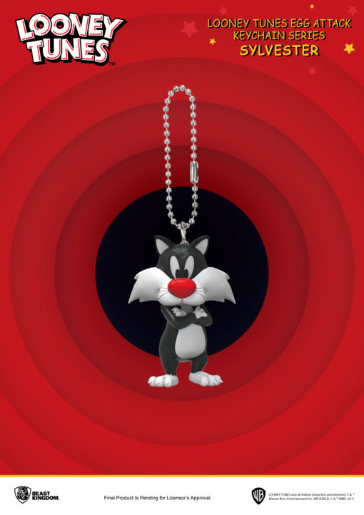 KC-006 Looney Tunes Egg Attack Keychain Series Blind box set - Image 4