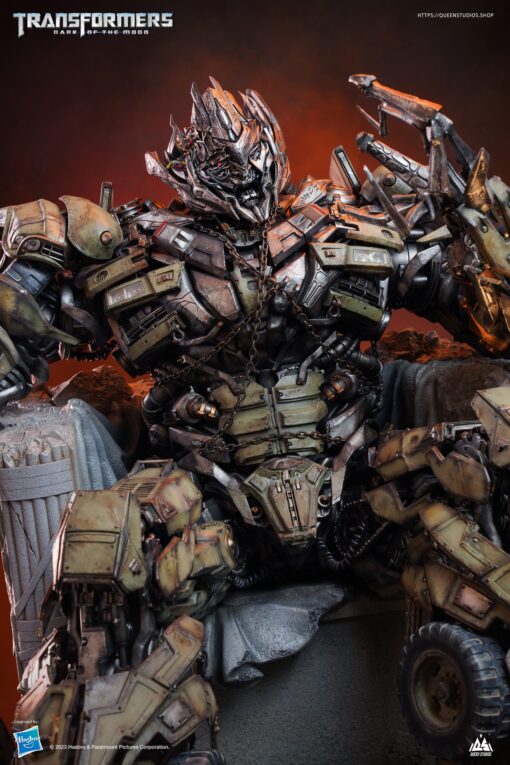 Megatron on Throne Statue By Queen Studios - Image 3