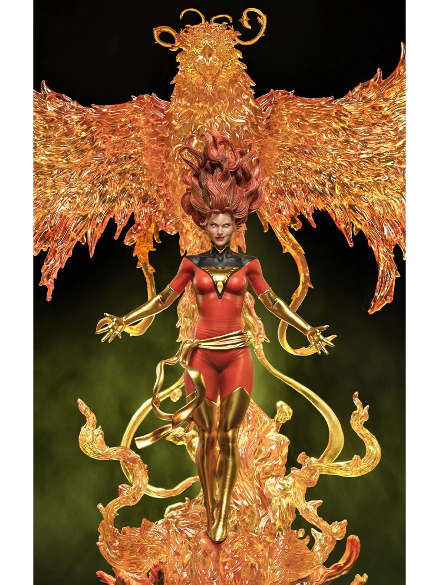 Phoenix Deluxe - Art Scale 1:10 - Battle Diorama Series - Marvel Comics Statue by Iron Studios - Image 3