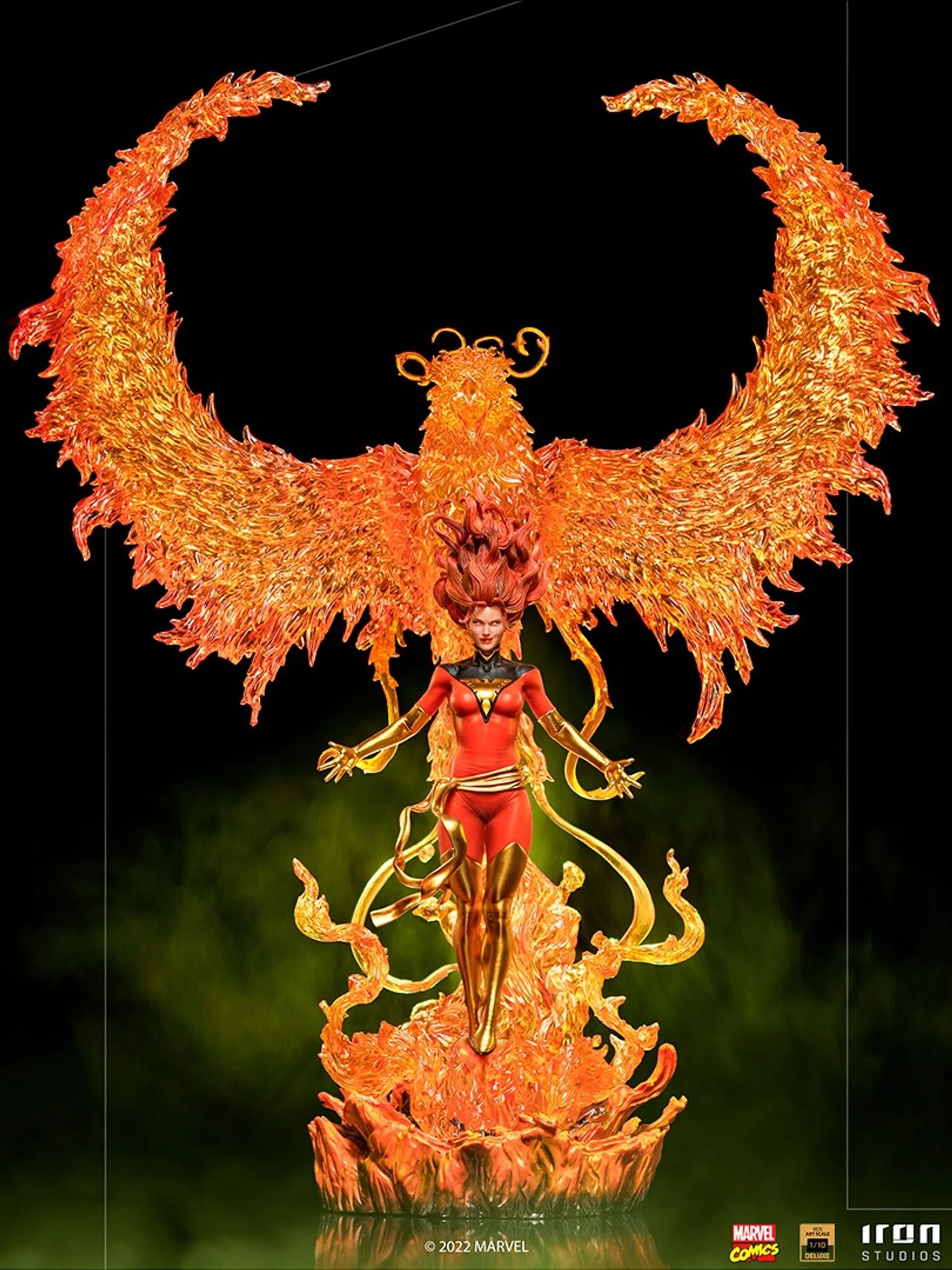 Phoenix Deluxe - Art Scale 1:10 - Battle Diorama Series - Marvel Comics Statue by Iron Studios