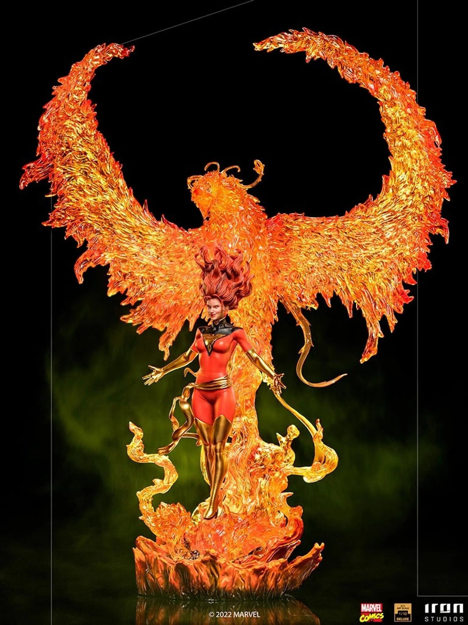 Phoenix Deluxe - Art Scale 1:10 - Battle Diorama Series - Marvel Comics Statue by Iron Studios - Image 5