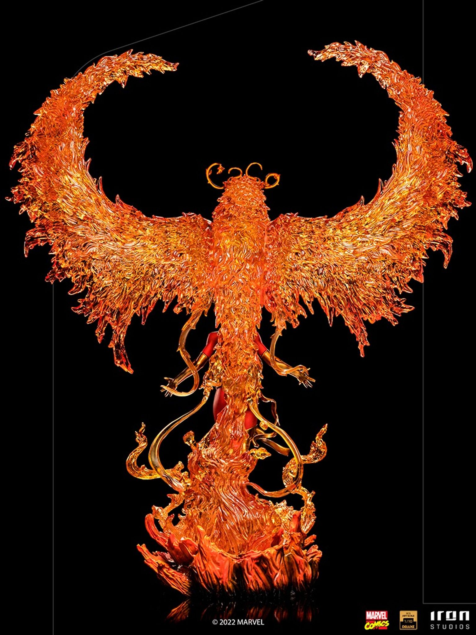 Phoenix Deluxe - Art Scale 1:10 - Battle Diorama Series - Marvel Comics Statue by Iron Studios - Image 6