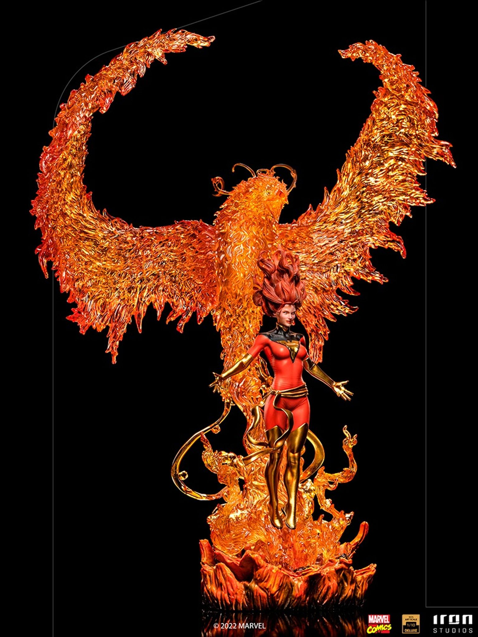 Phoenix Deluxe - Art Scale 1:10 - Battle Diorama Series - Marvel Comics Statue by Iron Studios - Image 7