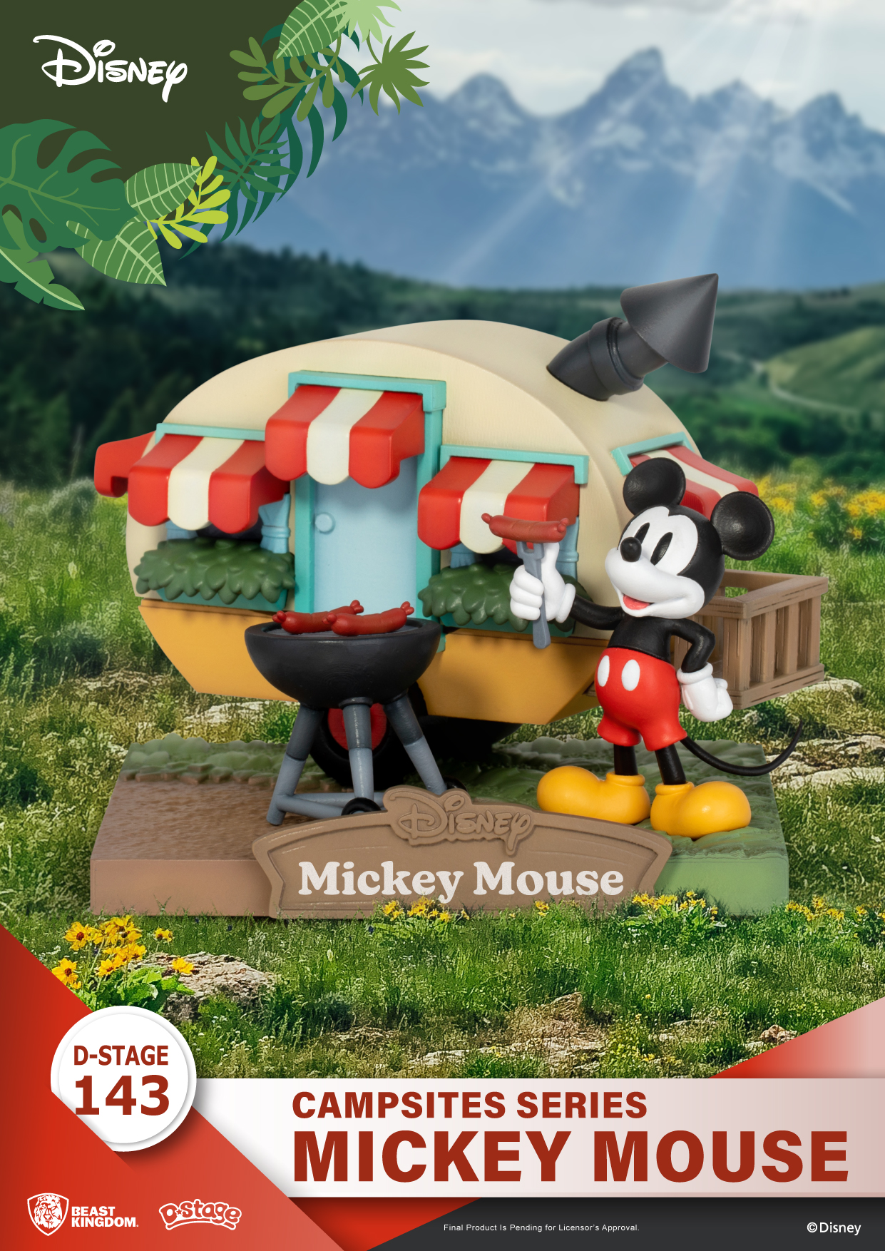 DS-143 Campsites Series-Mickey Mouse