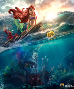 LITTLE MERMAID Deluxe Art Scale 1/10 DISNEY CLASSIC By Iron Studios - Image 10