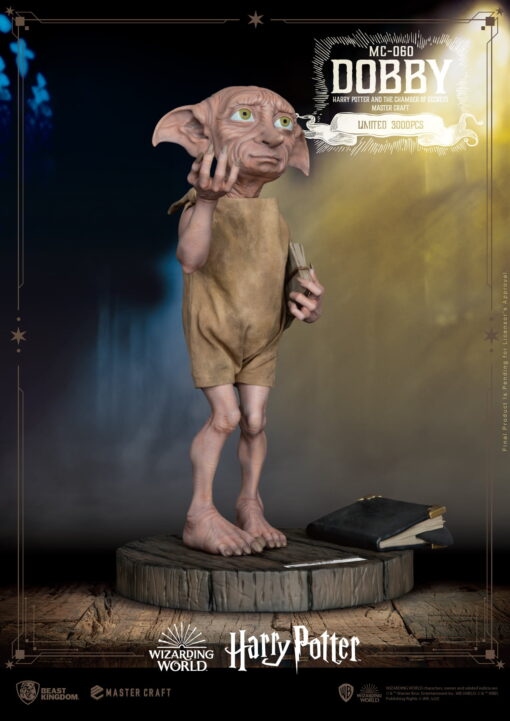 Harry Potter and the Chamber of Secrets Master Craft Dobby By Beast Kingdom - Image 3