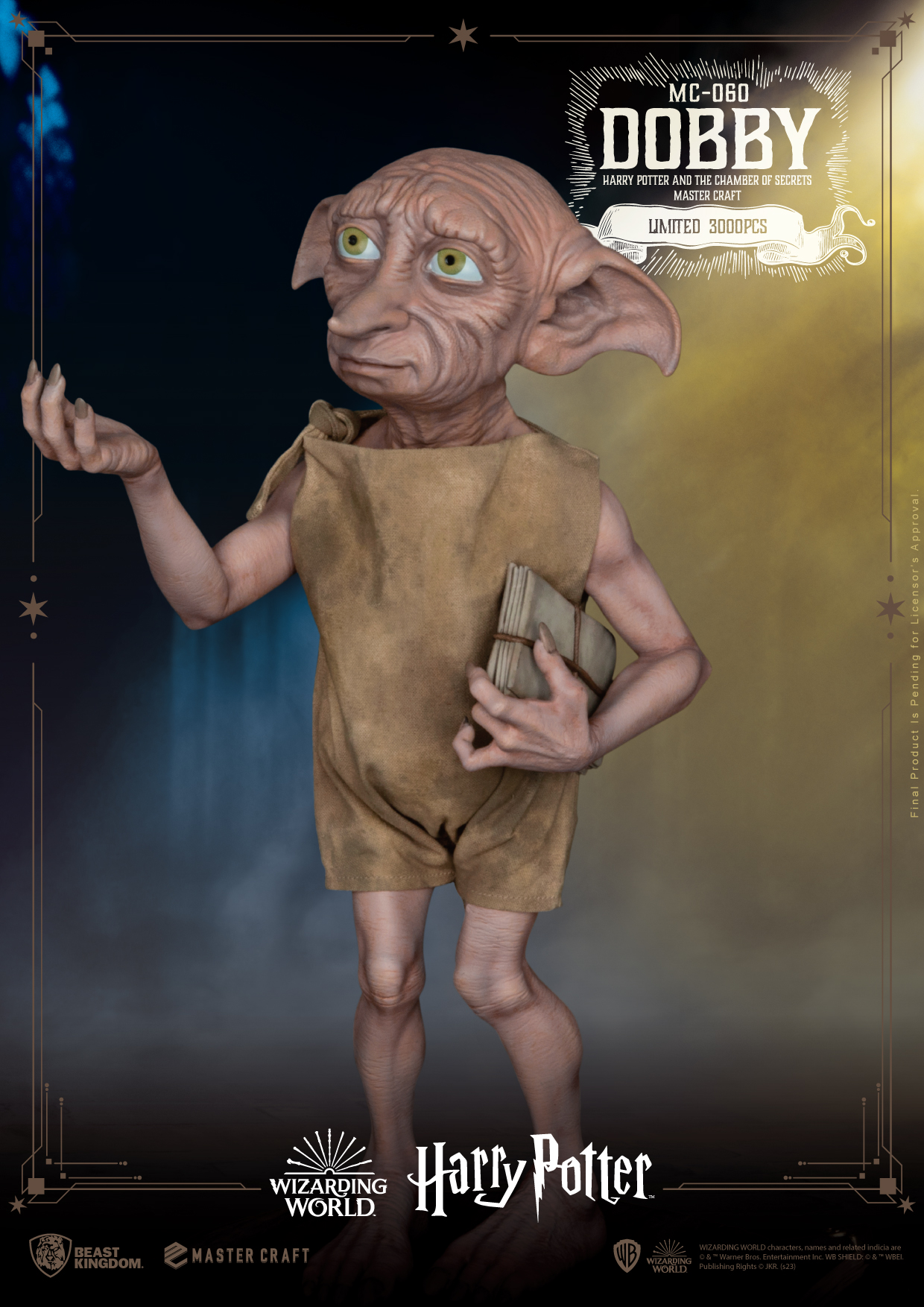 Harry Potter and the Chamber of Secrets Master Craft Dobby By Beast Kingdom - Image 5