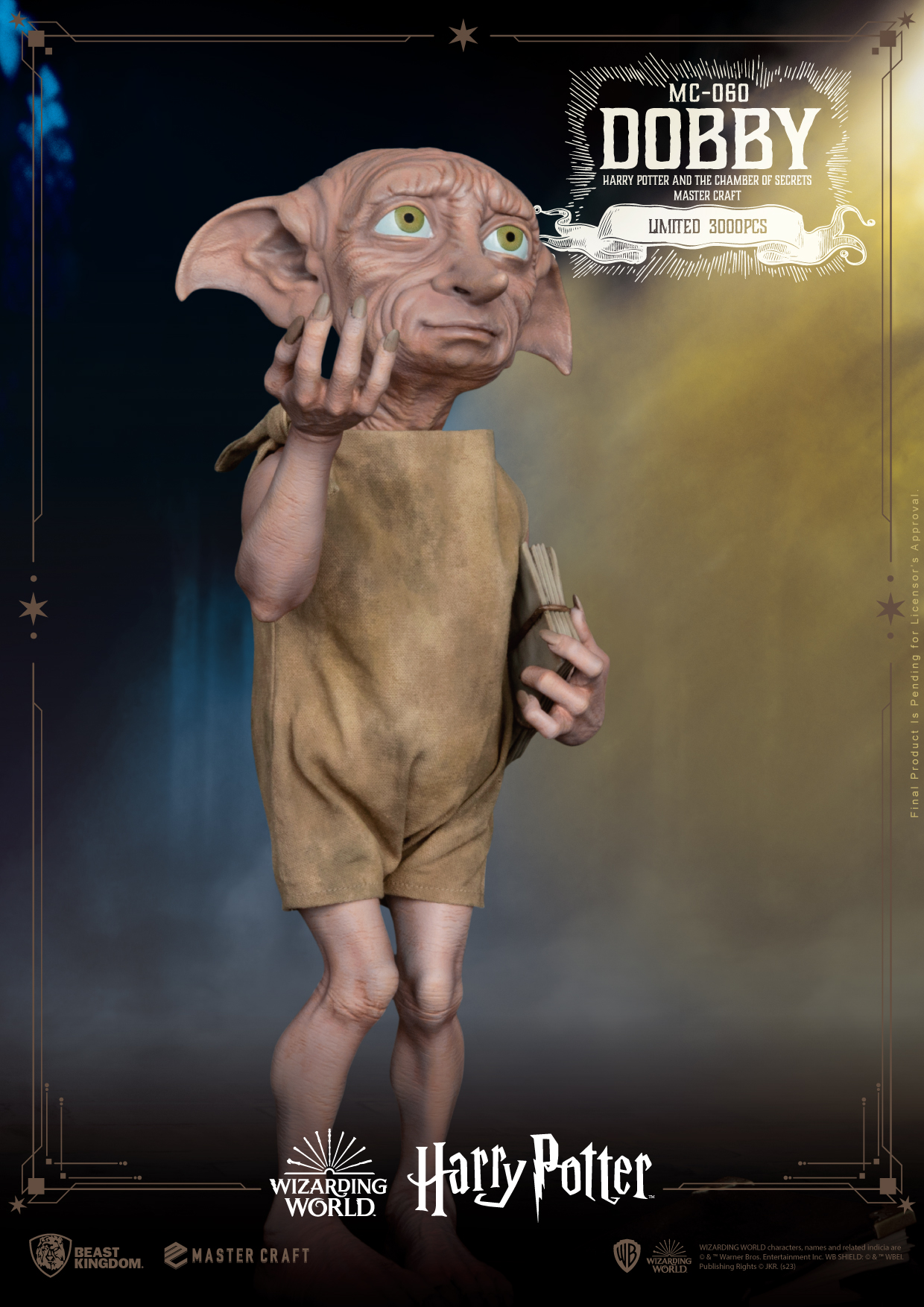 Harry Potter and the Chamber of Secrets Master Craft Dobby By Beast Kingdom - Image 6