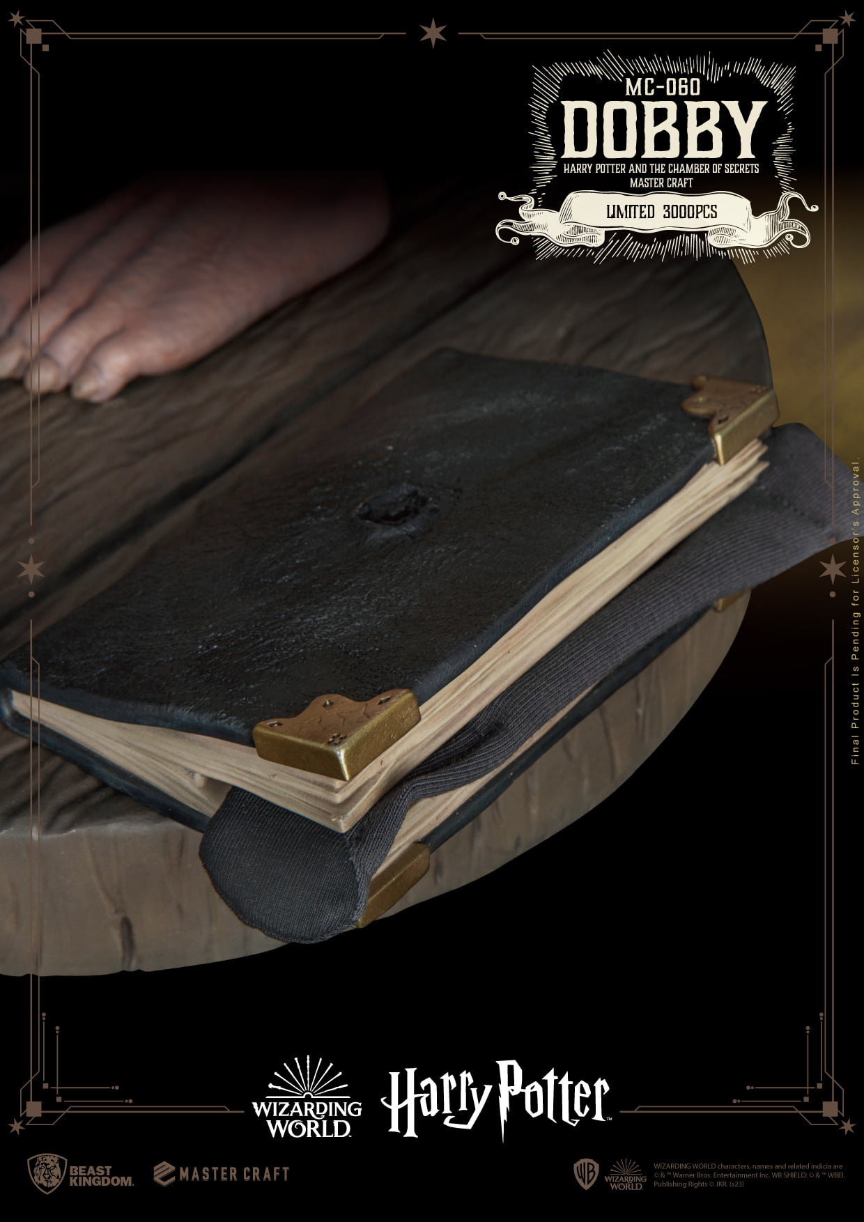 Harry Potter and the Chamber of Secrets Master Craft Dobby By Beast Kingdom - Image 10