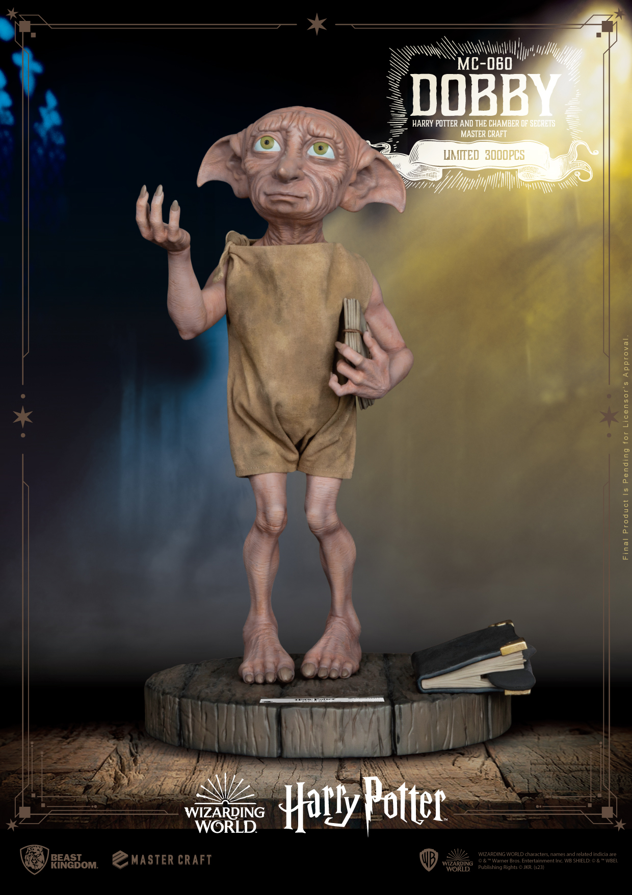 Harry Potter and the Chamber of Secrets Master Craft Dobby By Beast Kingdom - Image 16