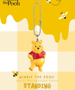 KC-011 Winnie The Pooh Egg Attack Keychain Series Blind boxset - Image 5