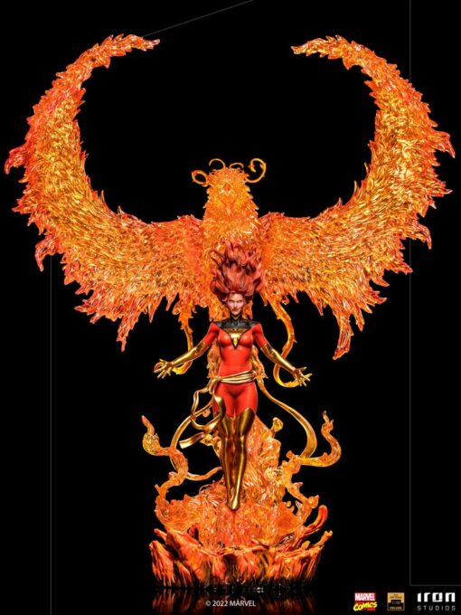 Phoenix Deluxe - Art Scale 1:10 - Battle Diorama Series - Marvel Comics Statue by Iron Studios - Image 8