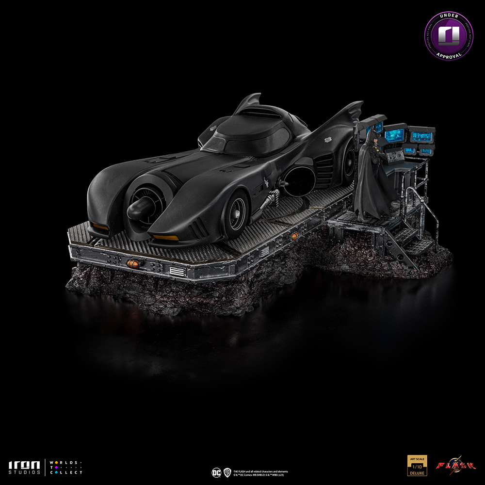 Statue Batmobile Deluxe - The Flash Movie - Art Scale 1/10 - Iron Studios - Image 4