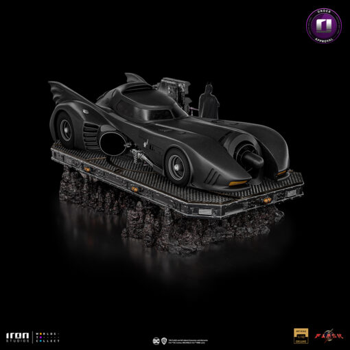 Statue Batmobile Deluxe - The Flash Movie - Art Scale 1/10 - Iron Studios - Image 5