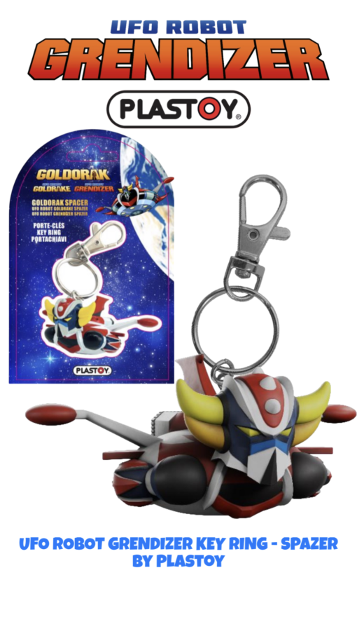 UFO ROBOT GRENDIZER KEY RING - SPAZER BY PLASTOY