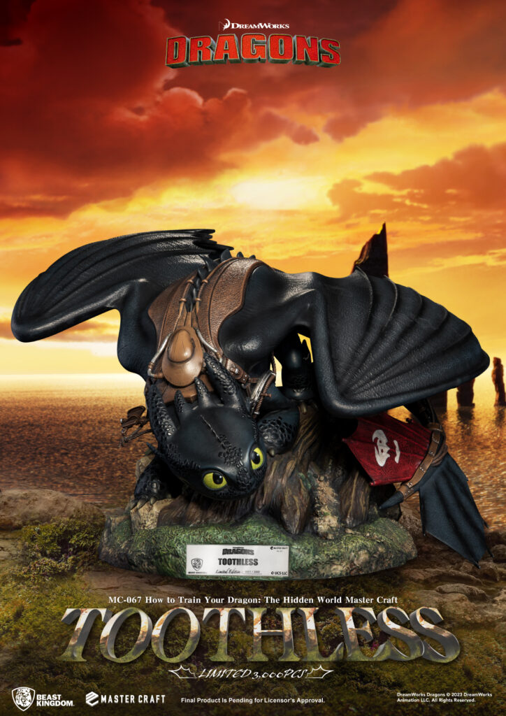 MC-067 How to Train Your Dragon2 Master Craft Toothless - Figuristi Store