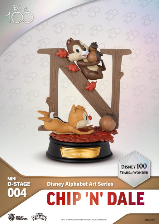 MDS-004 Disney 100 Years of Wonder-Disney Alphabet Art Series Set By Beast kingdom - Image 10