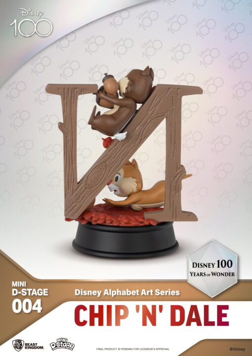 MDS-004 Disney 100 Years of Wonder-Disney Alphabet Art Series Set By Beast kingdom - Image 11