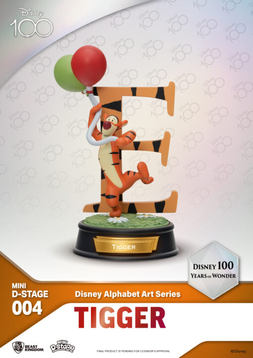 MDS-004 Disney 100 Years of Wonder-Disney Alphabet Art Series Set By Beast kingdom - Image 12
