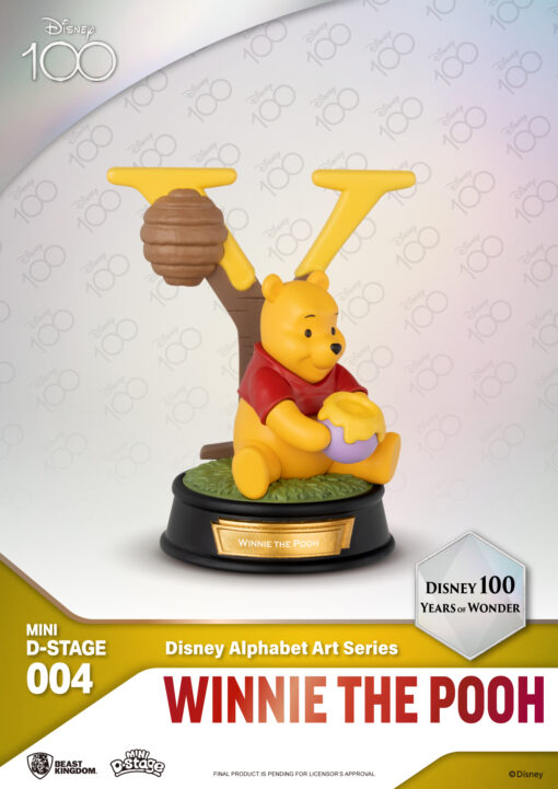 MDS-004 Disney 100 Years of Wonder-Disney Alphabet Art Series Set By Beast kingdom - Image 14