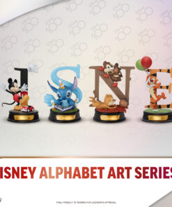 MDS-004 Disney 100 Years of Wonder-Disney Alphabet Art Series Set By Beast kingdom