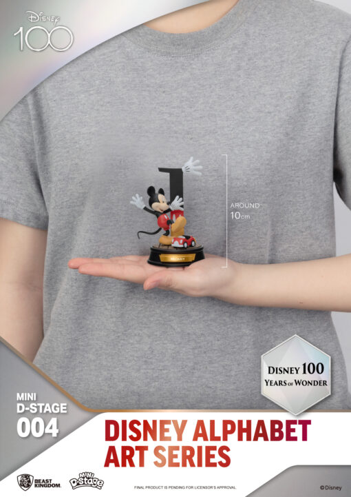 MDS-004 Disney 100 Years of Wonder-Disney Alphabet Art Series Set By Beast kingdom - Image 3