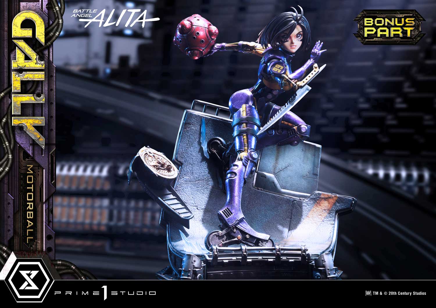 Gally Motorball favorite Bonus Version 1/4 Scale Statue - Image 5