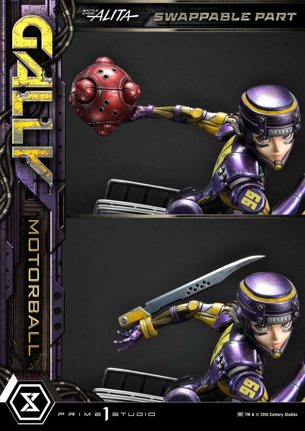Gally Motorball favorite Bonus Version 1/4 Scale Statue - Image 8