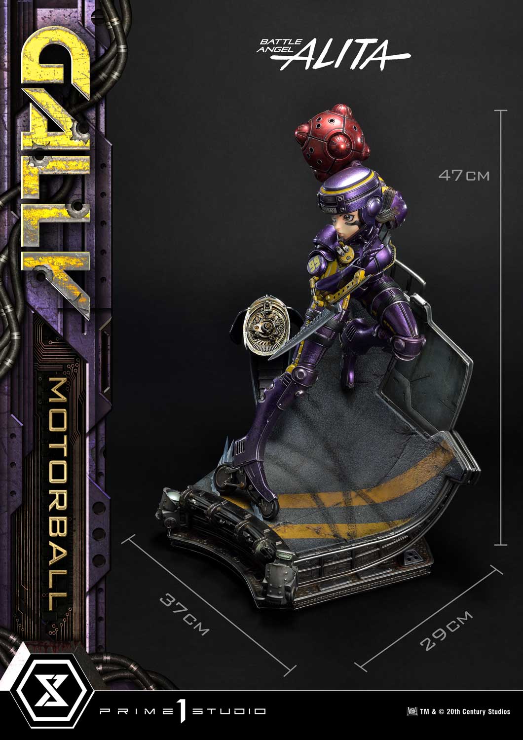 Gally Motorball favorite Bonus Version 1/4 Scale Statue - Image 12