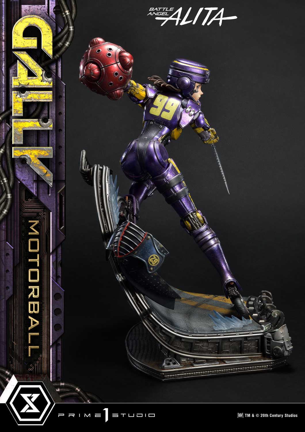 Gally Motorball favorite Bonus Version 1/4 Scale Statue - Image 13