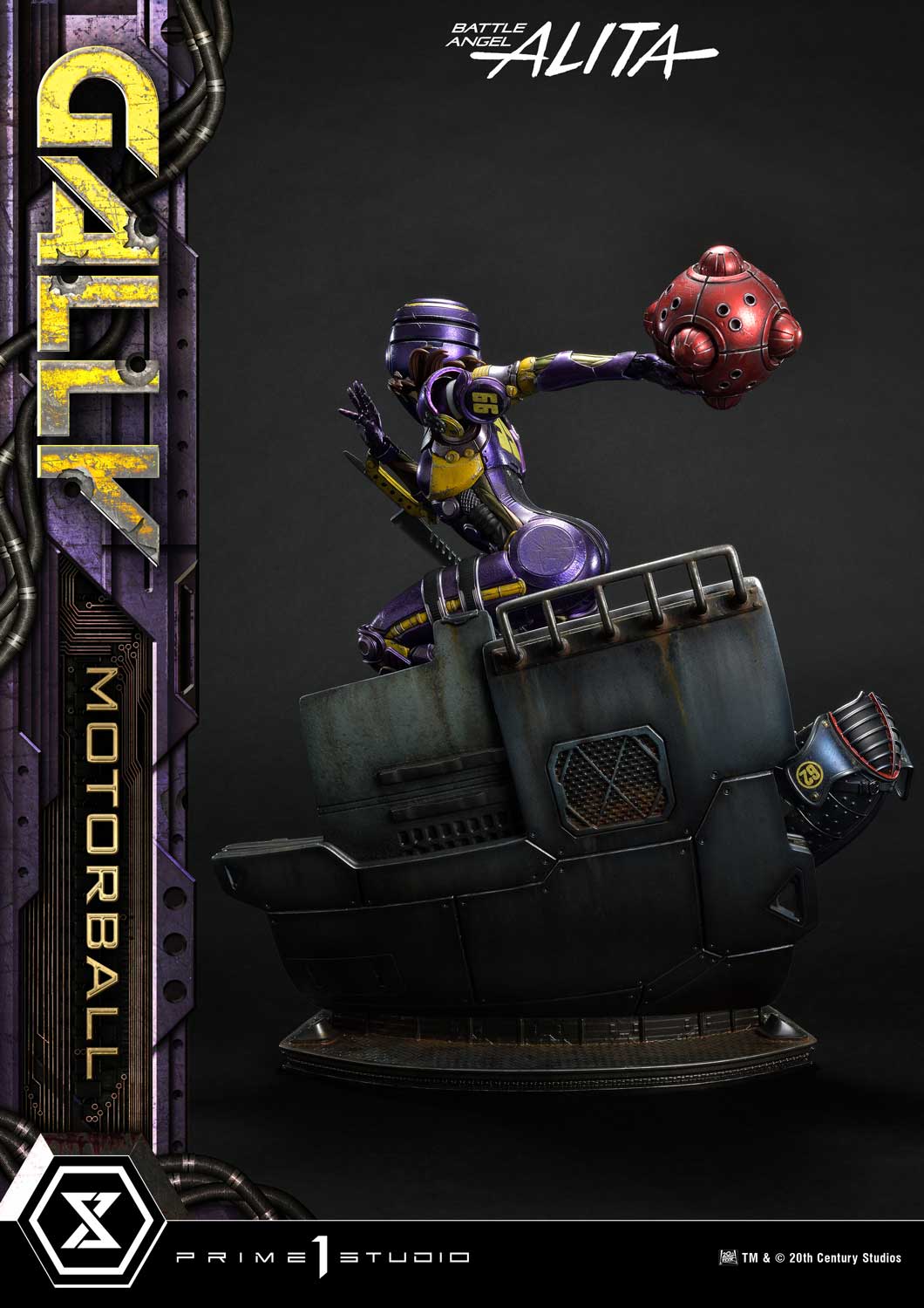 Gally Motorball favorite Bonus Version 1/4 Scale Statue - Image 14