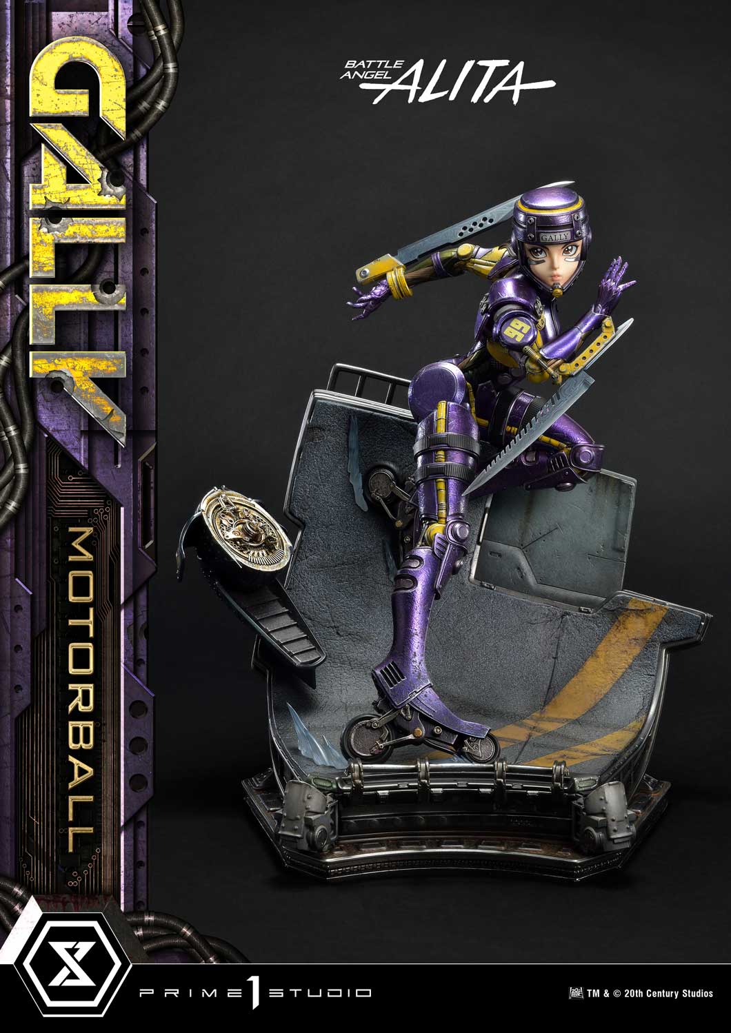Gally Motorball favorite Bonus Version 1/4 Scale Statue - Image 16