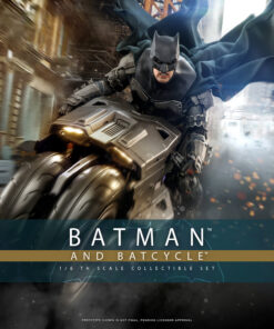 Batman and Batcycle Sixth Scale Figure Set  By Hot Toys