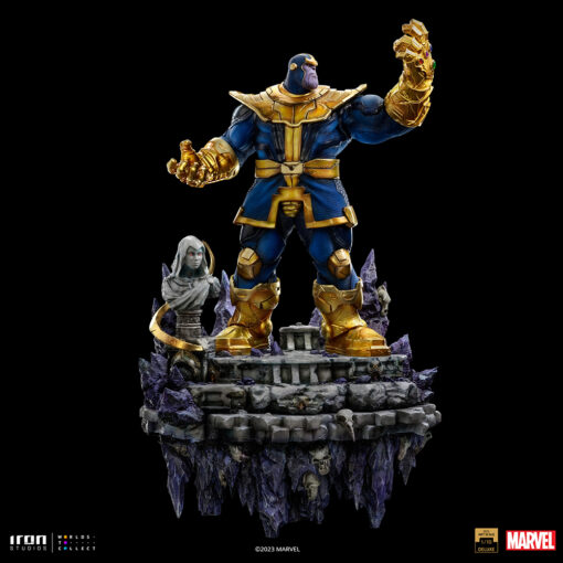 THANOS MARVEL Deluxe 1/10 art scale statue By Iron Studio - Image 13
