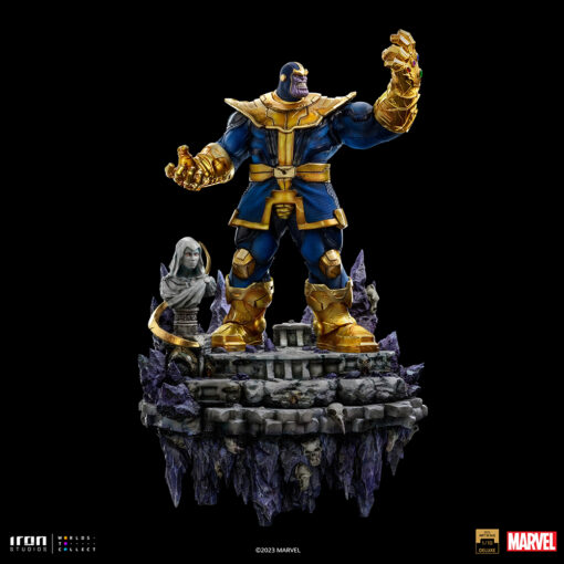 THANOS MARVEL Deluxe 1/10 art scale statue By Iron Studio - Image 14