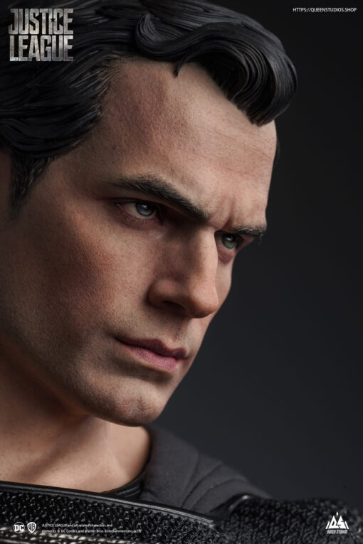DC Superman (Black Suit) 1/3 Scale Statue Premium Edition By Queen Studio99 pieces worldwide - Image 24