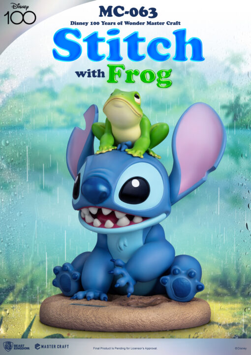 MC-063 Disney 100 Years of Wonder Master Craft Stitch With Frog BY Beast Kingdom - Image 4