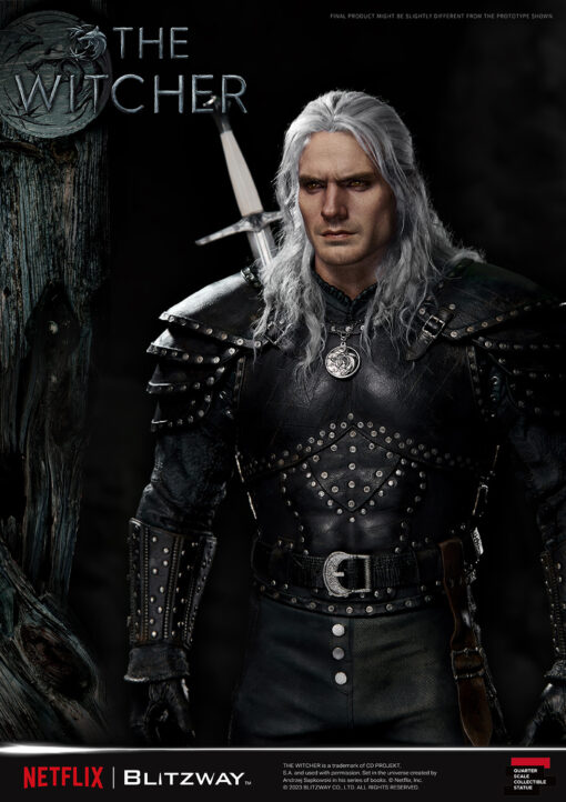 The Witcher ‘Geralt of Rivia’’ (1/4 Scale Statue) By Blitzway - Image 11