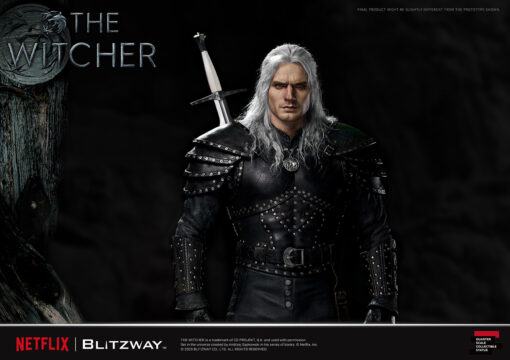The Witcher ‘Geralt of Rivia’’ (1/4 Scale Statue) By Blitzway - Image 13