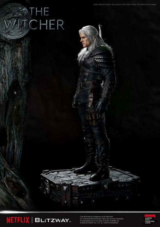 The Witcher ‘Geralt of Rivia’’ (1/4 Scale Statue) By Blitzway - Image 4