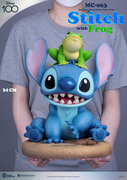 MC-063 Disney 100 Years of Wonder Master Craft Stitch With Frog BY Beast Kingdom - Image 2