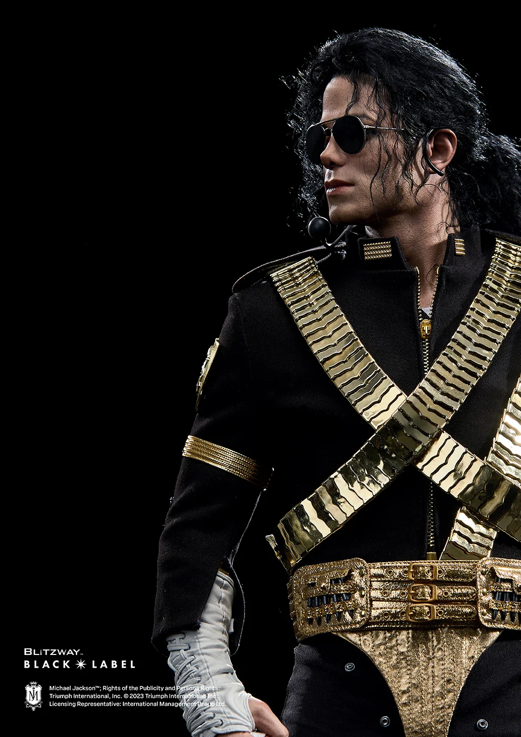 Michael Jackson (Black Label) 1/4 scale statue by BLITZWAY - Image 3