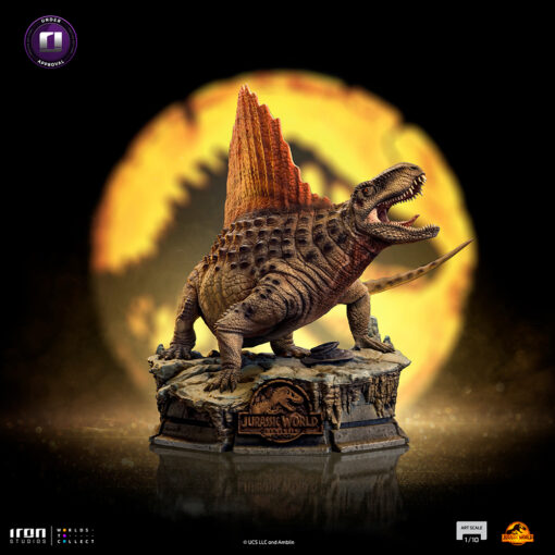DIMETRODON JURASSIC WORLD DOMINION 1/10 art scale by Iron Studio