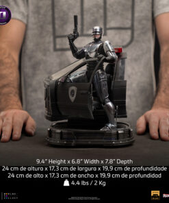 Alternative view of ROBOCOP Deluxe 1/10 art scale statue By Iron Studio