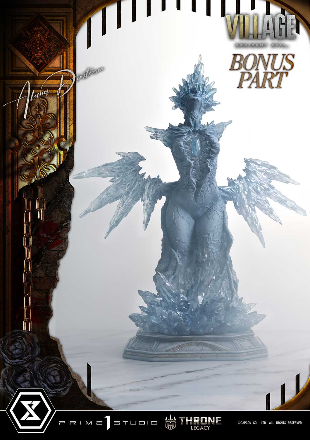 Throne Legacy Resident Evil Village Alcina Dimitrescu Deluxe Bonus Version By Prime 1 Studios - Image 5