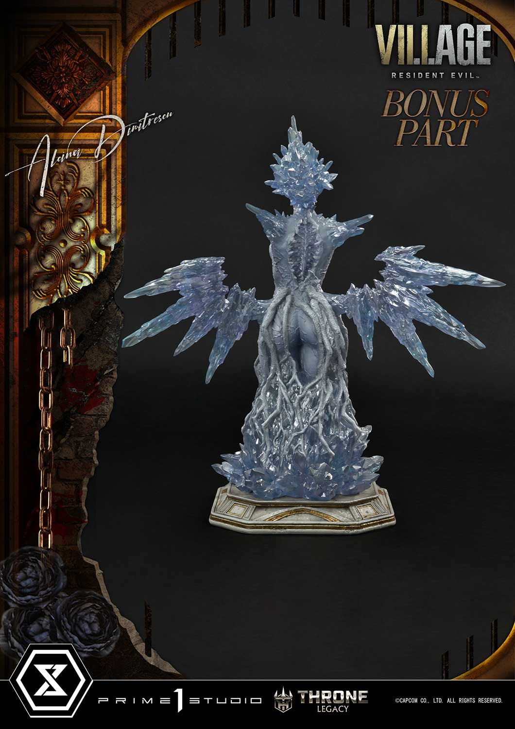 Throne Legacy Resident Evil Village Alcina Dimitrescu Deluxe Bonus Version By Prime 1 Studios - Image 15