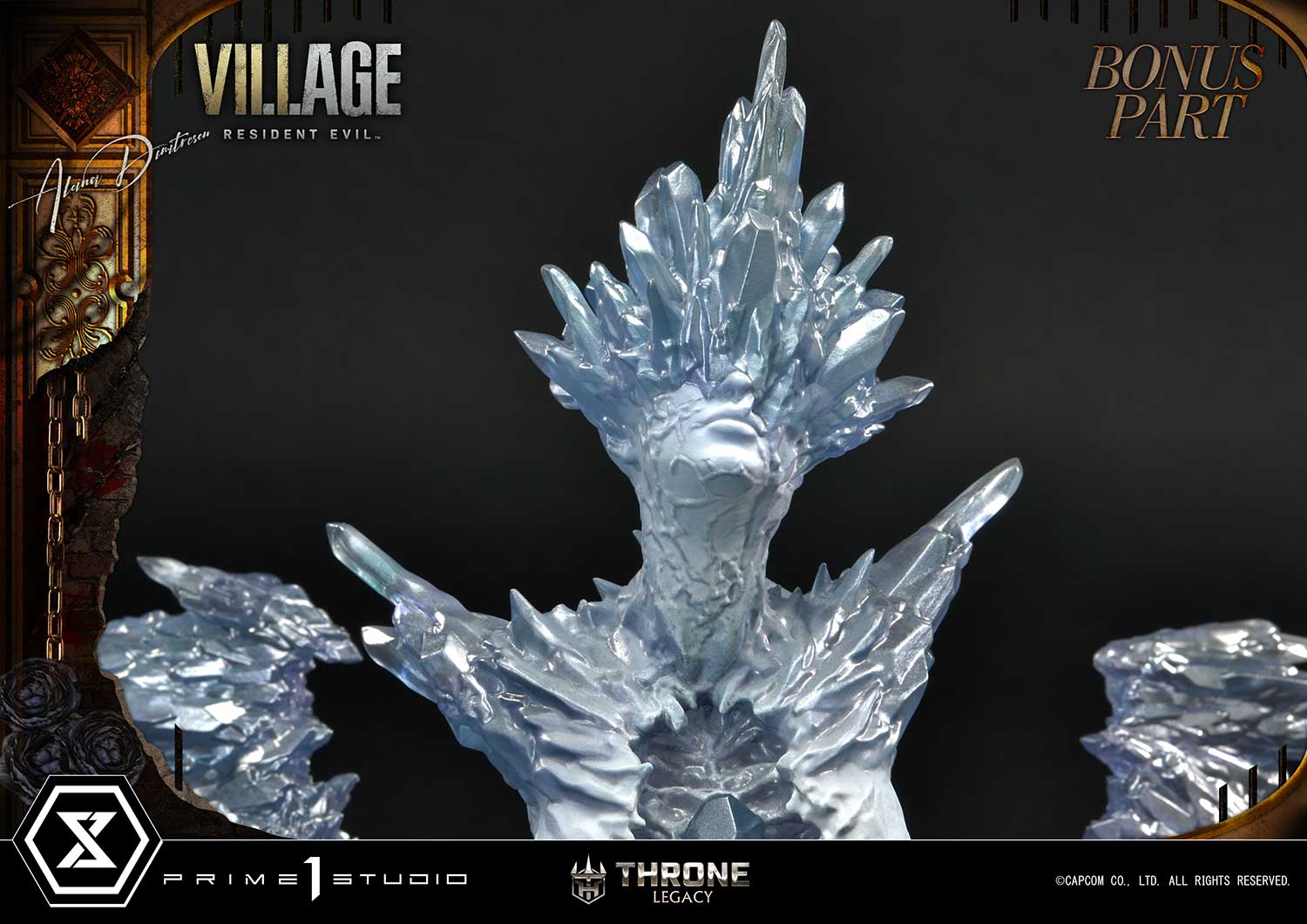 Throne Legacy Resident Evil Village Alcina Dimitrescu Deluxe Bonus Version By Prime 1 Studios - Image 16