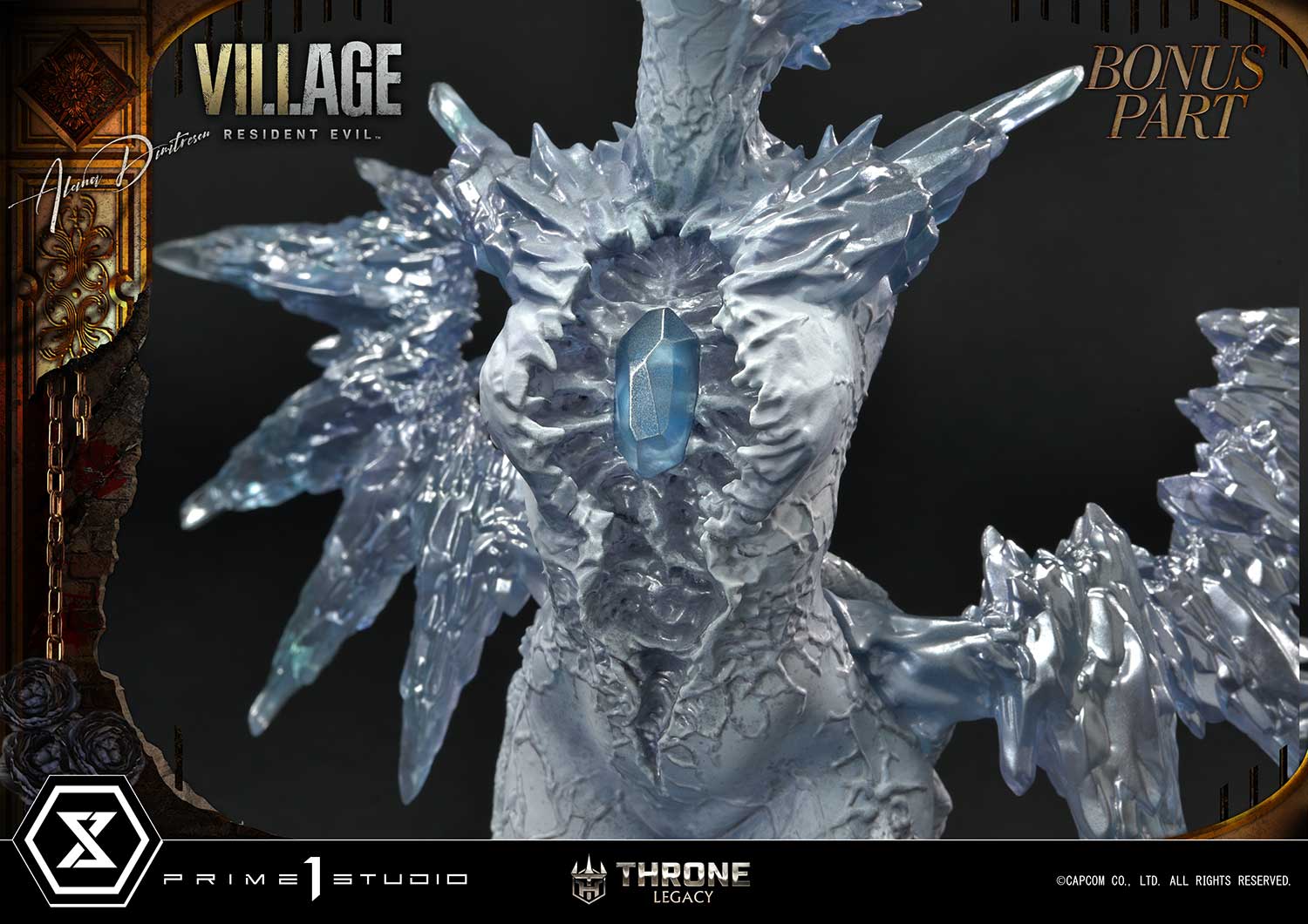 Throne Legacy Resident Evil Village Alcina Dimitrescu Deluxe Bonus Version By Prime 1 Studios - Image 17