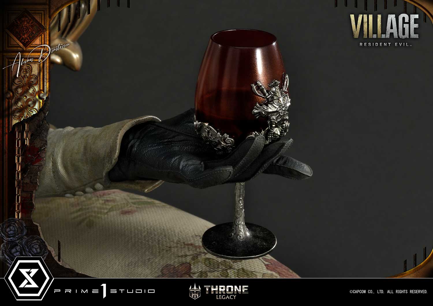 Throne Legacy Resident Evil Village Alcina Dimitrescu Deluxe Bonus Version By Prime 1 Studios - Image 20